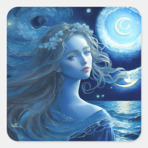Starry Night 🌌 Griechisch Goddess Fantasy Sticker