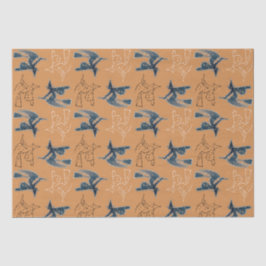 Starry Night Hexe Halloween Seidenpapier