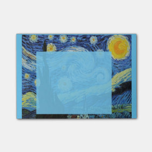 Starry Night in Blue Post-it Post-it Klebezettel