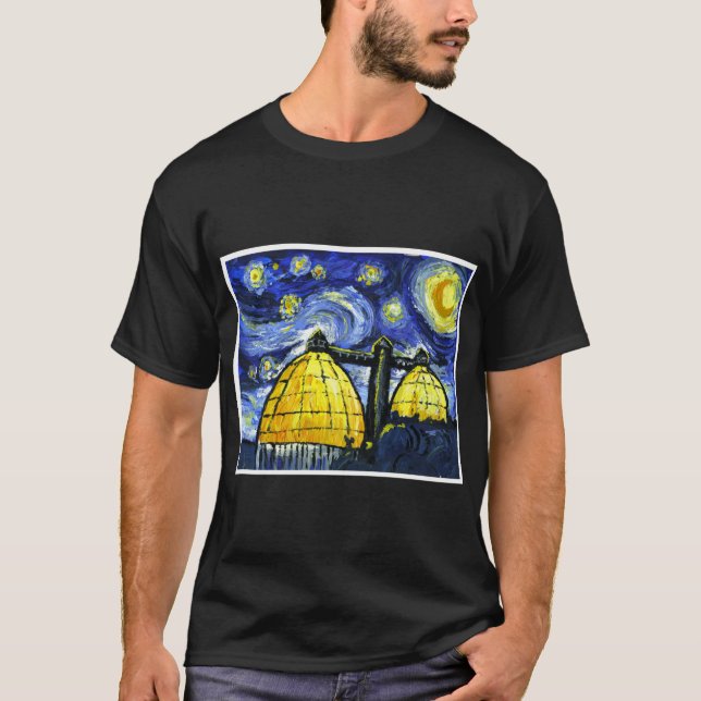 Starry Night in Dundalk T-Shirt (Vorderseite)