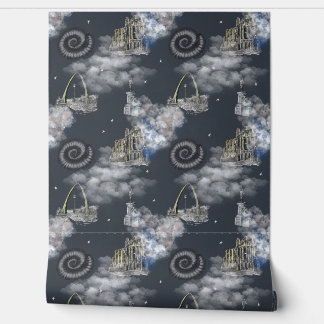 Starry Night in Whitby Tapete