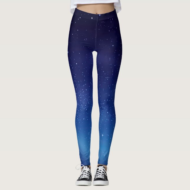 "Starry Night" Leggings (Vorderseite)