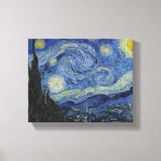 Starry Night Leinwand Malerei von Vincent Van Gogh