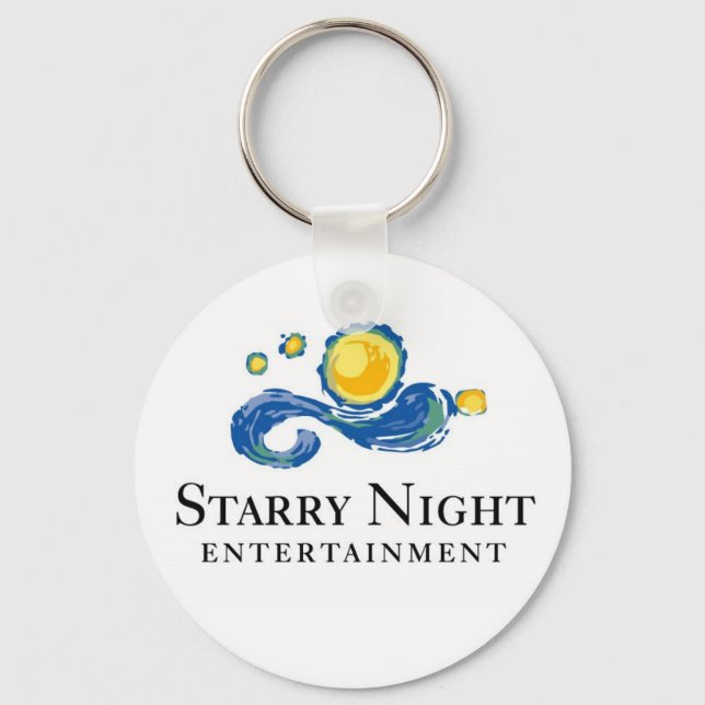Starry Night Logo Schlüsselanhänger (Vorderseite)