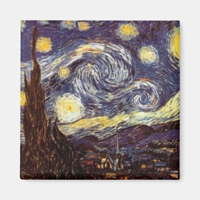 Starry Night Magnet (Vorne)