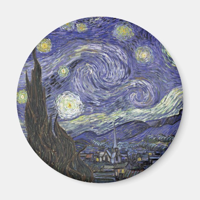 Starry Night Magnet (Vorne)