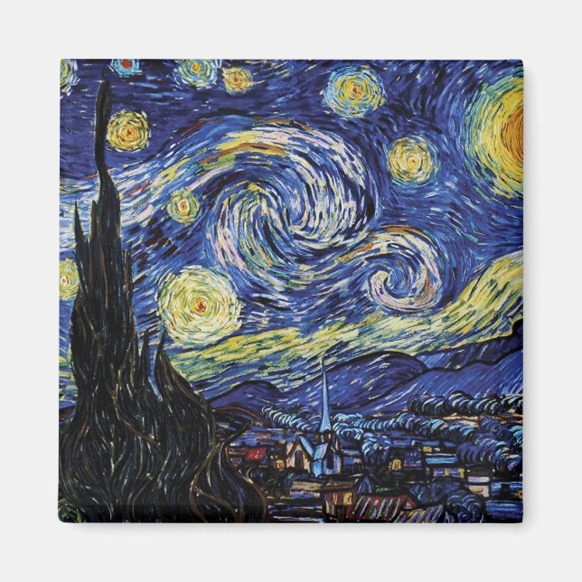 Starry Night Magnet (Vorne)
