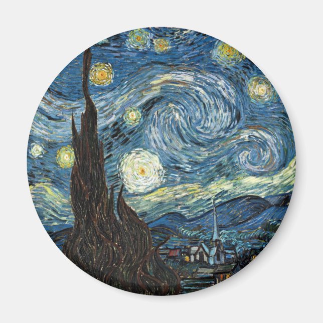 Starry Night Magnet (Vorne)