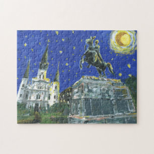 Starry Night New Orleans Puzzle