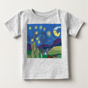 Starry Night Night Strampler