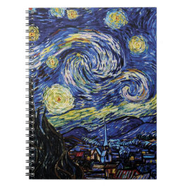 Starry Night Notizblock