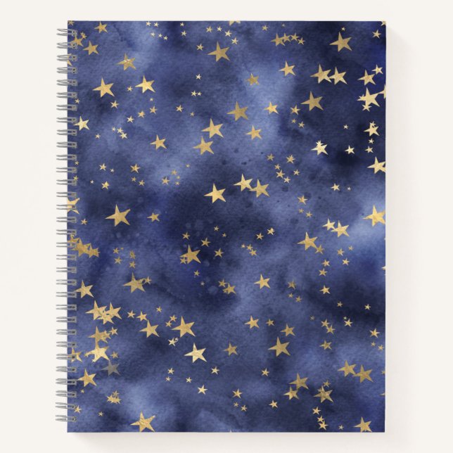 Starry Night Notizbuch (Vorderseite)