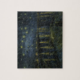 Starry Night on Rhone by Van Gogh Puzzle