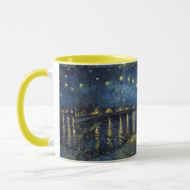 Starry Night on the Rhone Mug – Van Gogh Inspired  Tasse (Links)