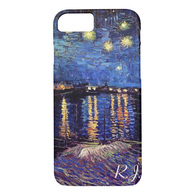 Starry night over Rhone by Van Gogh Case-Mate iPhone Hülle (Rückseite)