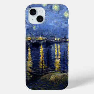 Starry Night Over Rhone iPhone 15 Mini Hülle