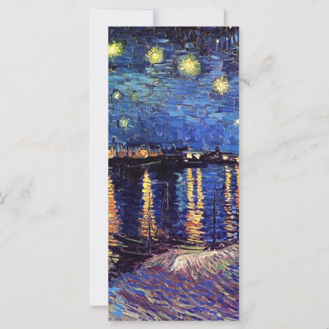 Starry Night over Rhone, Vincent van Gogh (Vorderseite)