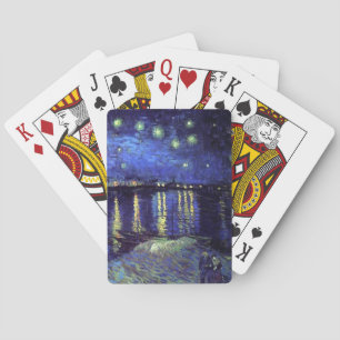 Starry Night over Rhone, Vincent Van Gogh Spielkarten