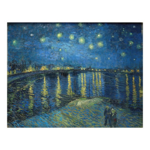 Starry Night Over the Rhone (1888) Vincent van Gog Fotodruck