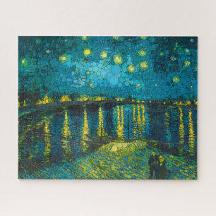 Starry Night Over the Rhone by After Van Gogh Puzzle