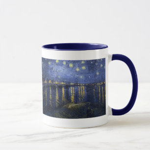 Starry Night Over the Rhone by Van Gogh Tasse