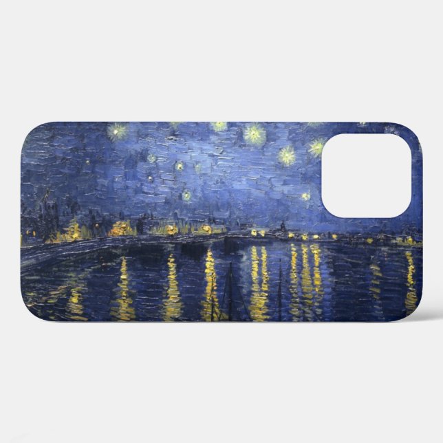 Starry Night Over the Rhone Case-Mate iPhone Hülle (Rückseite (Horizontal))