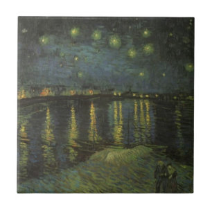 Starry Night Over the Rhone Fliese