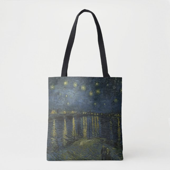 Starry Night Over the Rhône, Ölgemälde Van Gogh (Vorderseite)