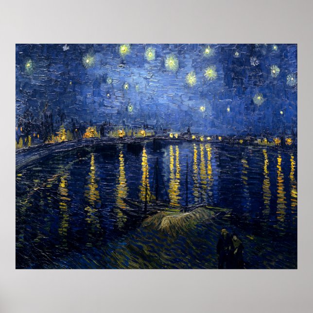Starry Night Over the Rhone Poster (Vorne)