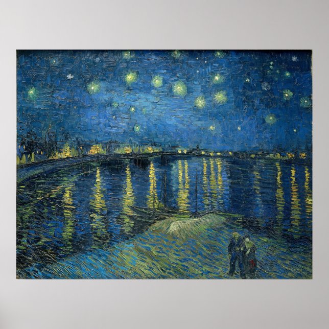 Starry Night Over the Rhone Poster (Vorne)