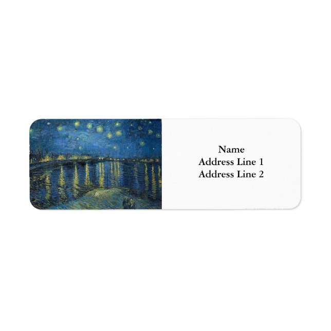 Starry Night Over the Rhone, Van Gogh (Vorne)