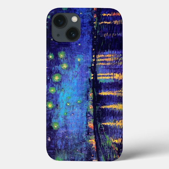 Starry Night Over the Rhone Van Gogh Fine Art Case-Mate iPhone Hülle (Rückseite)