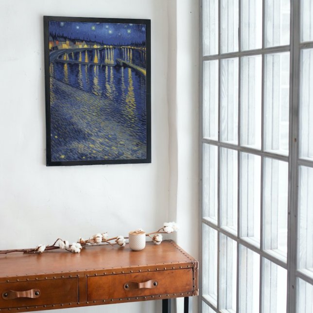 Starry Night Over the Rhône Van Gogh Poster (Von Creator hochgeladen)