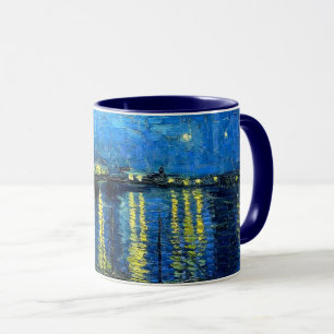 Starry Night Over the Rhone - Vincent Van Gogh Art Tasse