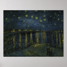 Starry Night Over the Rhone von Van Gogh