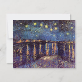 Starry Night Over the Rhone von Vincent van Gogh