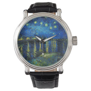 Starry Night Over the Rhone von Vincent Van Gogh Armbanduhr