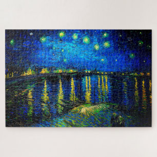 Starry Night Over the Rhone von Vincent Van Gogh Puzzle