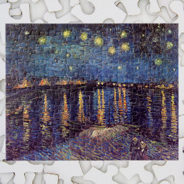 Starry Night Over the Rhone von Vincent van Gogh Puzzle
