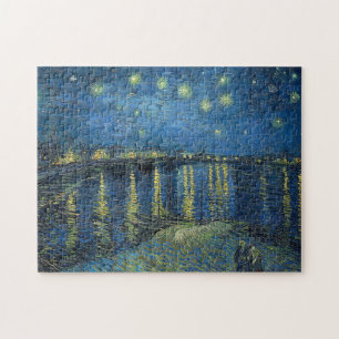 Starry Night Over the Rhone von Vincent Van Gogh Puzzle