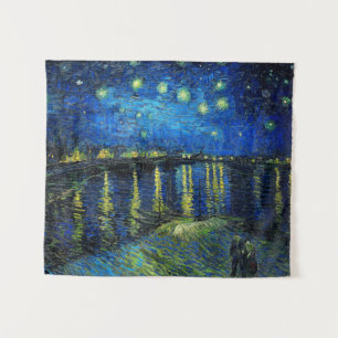 Starry Night Over the Rhone von Vincent Van Gogh Wandteppich