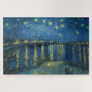 Starry Night Over the River Rhone (von van Gogh) Puzzle