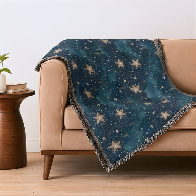 Starry Night Pattern Decke (Von Creator hochgeladen)