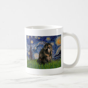 Starry Night - Persian Calico cat Tasse