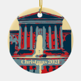 Starry Night Philadelphia, bearbeiten Text Keramik Ornament