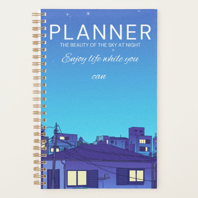 Starry Night Planner Planer (Vorderseite)