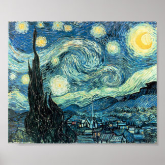 Starry Night Poster