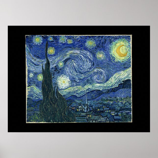 Starry Night Poster (Vorne)