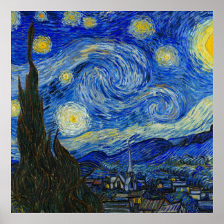 Starry Night Poster