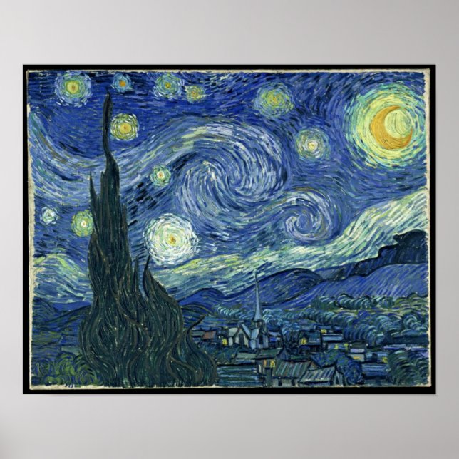 Starry Night Poster (Vorne)
